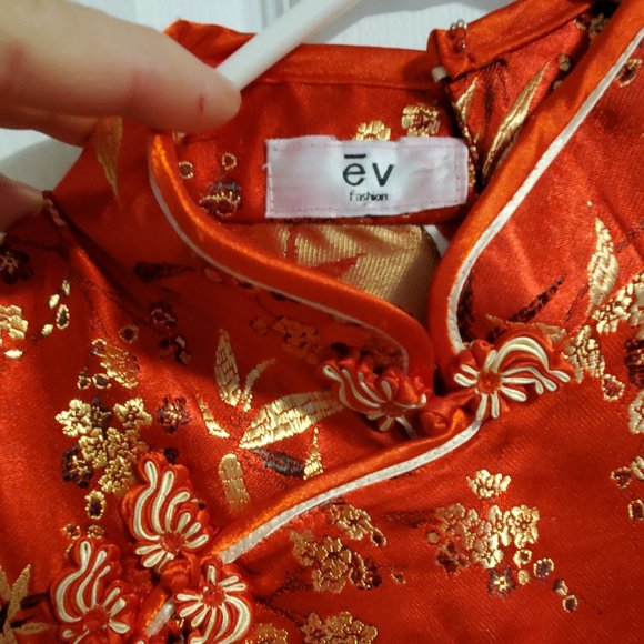 NEW unique red and gold top! - Picture 3 of 3